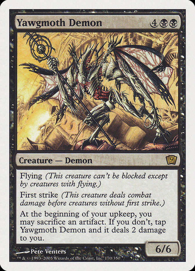 {R} Yawgmoth Demon [Ninth Edition][9ED 170]