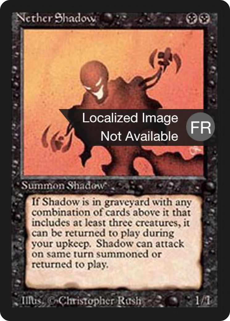{F} Nether Shadow [Foreign Black Border][FBB 3ED 118]