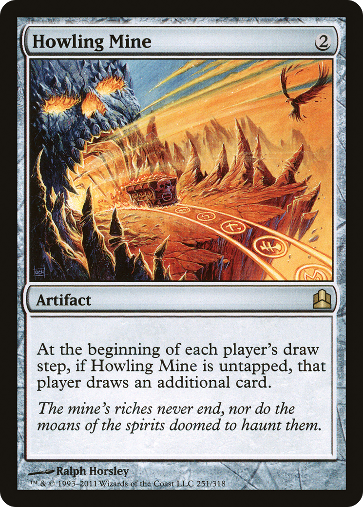 {R} Howling Mine [Commander 2011][CMD 251] - Misty Mountain Games