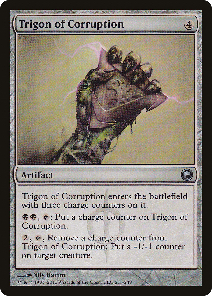 {C} Trigon of Corruption [Scars of Mirrodin][SOM 213] - Misty Mountain Games