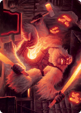 {A} Kami of Industry Art Card [Kamigawa: Neon Dynasty Art Series][ANEO 017]