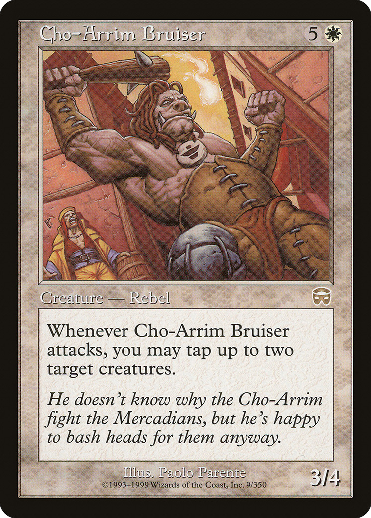 {R} Cho-Arrim Bruiser [Mercadian Masques][MMQ 009] - Misty Mountain Games