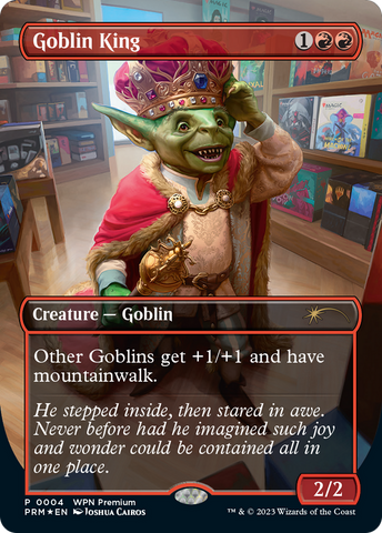 {R} Goblin King [Wizards Play Network 2024][PW24 004]