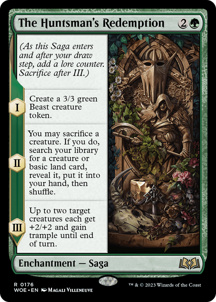 {@R} The Huntsman's Redemption [Wilds of Eldraine][WOE 176]
