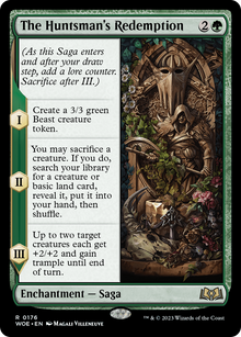 {@R} The Huntsman's Redemption [Wilds of Eldraine][WOE 176]
