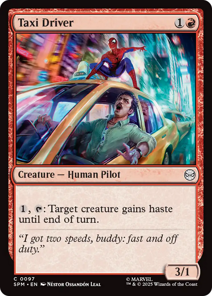 {@@ SPE C} Taxi Driver [Marvel's Spider-Man] [SPM 097]