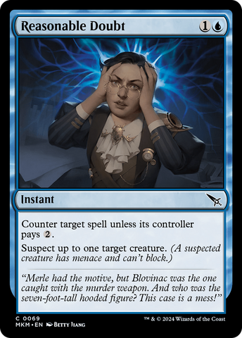 {@C} Reasonable Doubt [Murders at Karlov Manor][MKM 069]