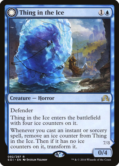 {R} Thing in the Ice // Awoken Horror [Shadows over Innistrad][SOI 092] - Misty Mountain Games