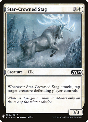 {C} Star-Crowned Stag [Mystery Booster][LS M19 038]