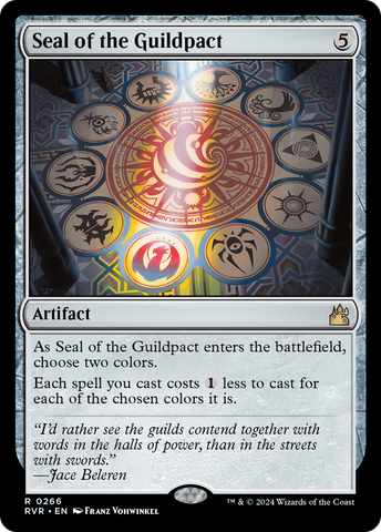 {R} Seal of the Guildpact [Ravnica Remastered][RVR 266]
