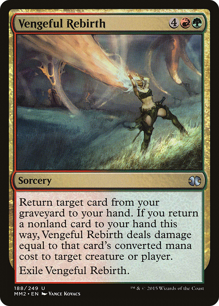 {C} Vengeful Rebirth [Modern Masters 2015][MM2 188] - Misty Mountain Games