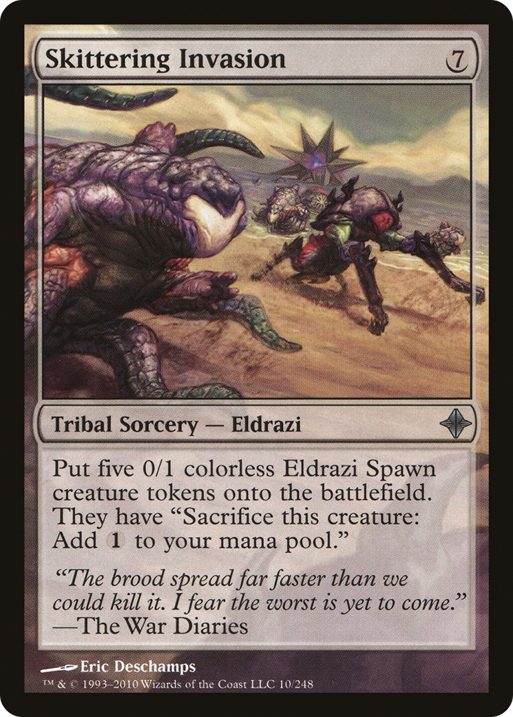 {C} Skittering Invasion [Rise of the Eldrazi][ROE 010]