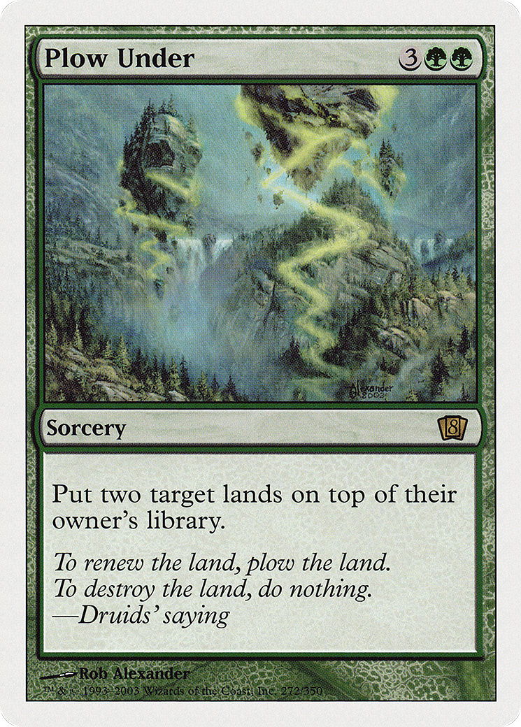 {R} Plow Under [Eighth Edition][8ED 272]