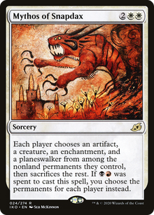 {R} Mythos of Snapdax [Ikoria: Lair of Behemoths][IKO 024]