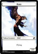{T} Bird (002) // Sculpture Double-sided Token [Commander 2019 Tokens][TC19 010]