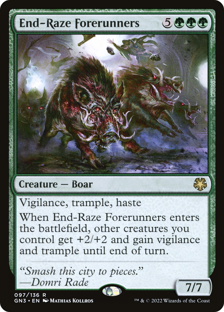 {R} End-Raze Forerunners [Game Night 2022][GN3 097]