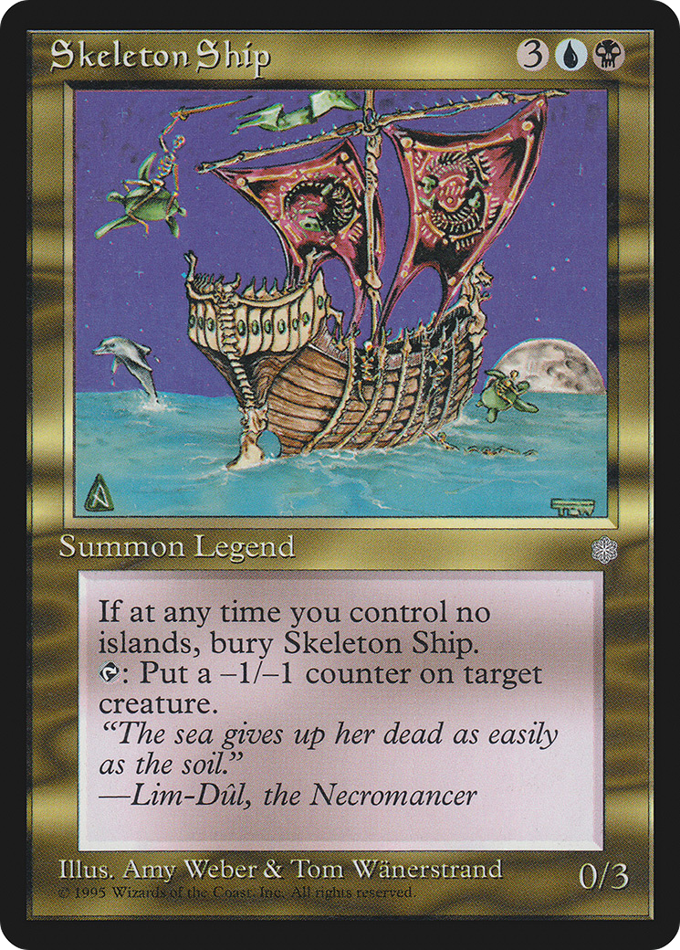 {R} Skeleton Ship [Ice Age][ICE 301] - Misty Mountain Games