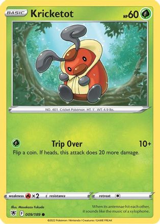 [PKM] Kricketot (009/189) [Sword & Shield: Astral Radiance]