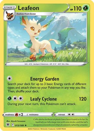 [PKM-R] Leafeon (013/189) [Sword & Shield: Astral Radiance]