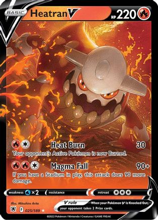 [PKM] Heatran V (025/189) [Sword & Shield: Astral Radiance]