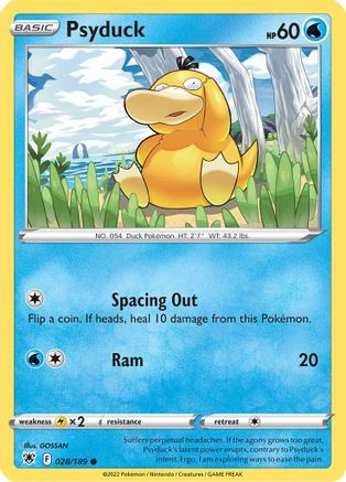 [PKM] Psyduck (028/189) [Sword & Shield: Astral Radiance]