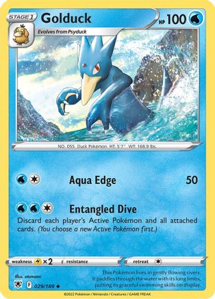 [PKM] Golduck (029/189) [Sword & Shield: Astral Radiance]