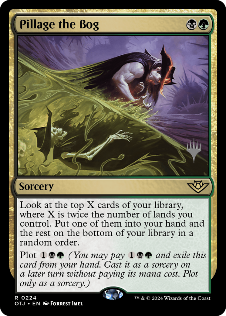 {@R} Pillage the Bog (Promo Pack) [Outlaws of Thunder Junction Promos][PP OTJ 224]