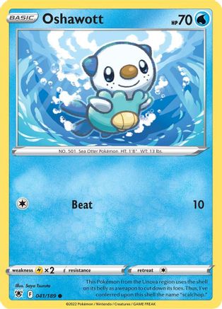 [PKM-C] Oshawott (041/189) [Sword & Shield: Astral Radiance]