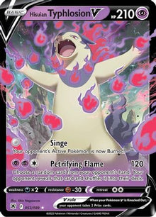 [PKM] Hisuian Typhlosion V (053/189) [Sword & Shield: Astral Radiance]