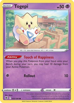 [PKM-C] Togepi (055/189) [Sword & Shield: Astral Radiance]