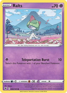 [PKM] Ralts (060/189) [Sword & Shield: Astral Radiance]