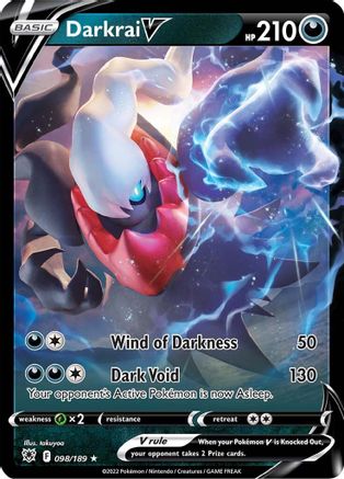 [PKM] Darkrai V (098/189) [Sword & Shield: Astral Radiance]