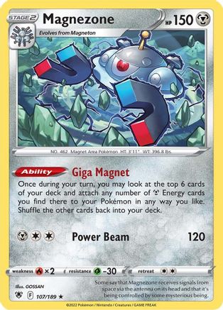 [PKM] Magnezone (107/189) [Sword & Shield: Astral Radiance]
