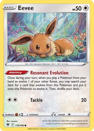 [PKM] Eevee (119/189) [Sword & Shield: Astral Radiance]