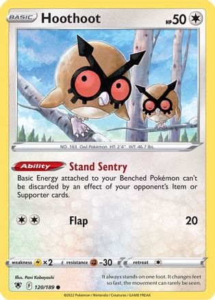 [PKM-C] Hoothoot (120/189) [Sword & Shield: Astral Radiance]
