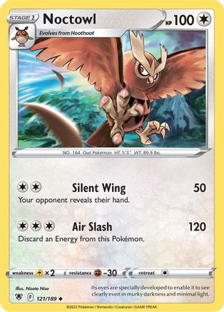 [PKM-C] Noctowl (121/189) [Sword & Shield: Astral Radiance]
