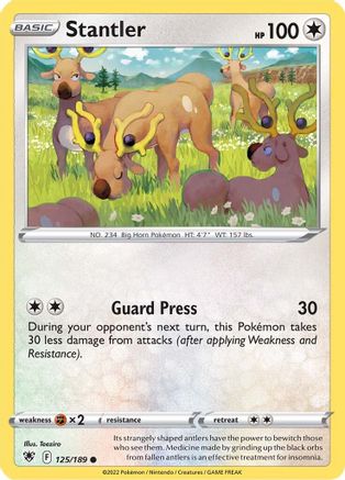 [PKM] Stantler (125/189) [Sword & Shield: Astral Radiance]