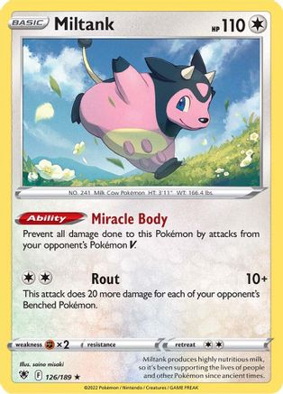 [PKM-R] Miltank (126/189) [Sword & Shield: Astral Radiance]