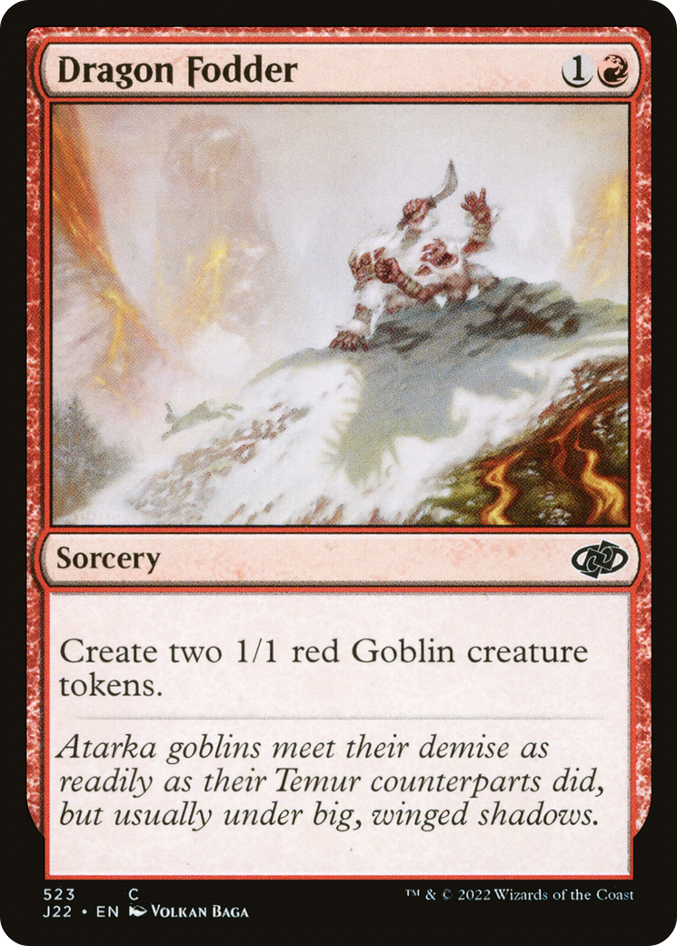 {C} Dragon Fodder (523) [Jumpstart 2022][J22 523]
