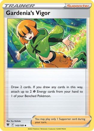 [PKM] Gardenia's Vigor (143/189) [Sword & Shield: Astral Radiance]