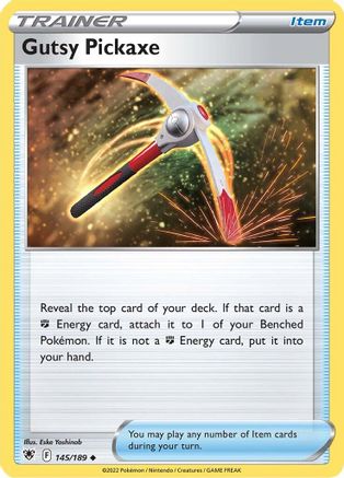 [PKM] Gutsy Pickaxe (145/189) [Sword & Shield: Astral Radiance]