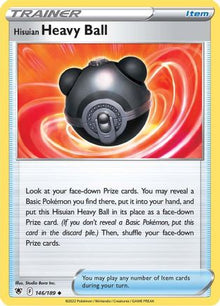 [PKM] Hisuian Heavy Ball (146/189) [Sword & Shield: Astral Radiance]
