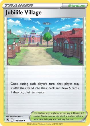 [PKM] Jubilife Village (148/189) [Sword & Shield: Astral Radiance]