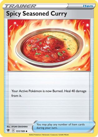 [PKM] Spicy Seasoned Curry (151/189) [Sword & Shield: Astral Radiance]