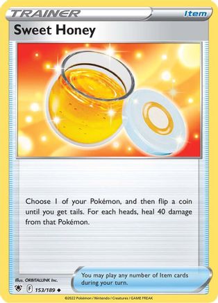 [PKM] Sweet Honey (153/189) [Sword & Shield: Astral Radiance]