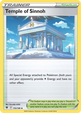 [PKM] Temple of Sinnoh (155/189) [Sword & Shield: Astral Radiance]