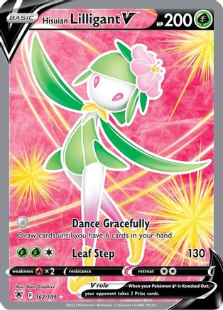 [PKM] Hisuian Lilligant V (162/189) [Sword & Shield: Astral Radiance]