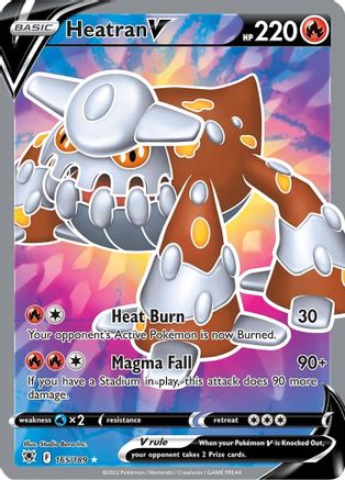 [PKM-R] Heatran V (165/189) [Sword & Shield: Astral Radiance]