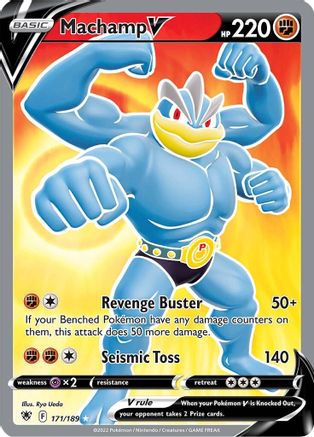 [PKM-R] Machamp V (171/189) [Sword & Shield: Astral Radiance]