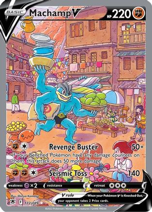 [PKM] Machamp V (172/189) [Sword & Shield: Astral Radiance]